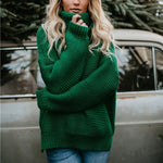 Knit Turtleneck Sweater- Multiple Colors